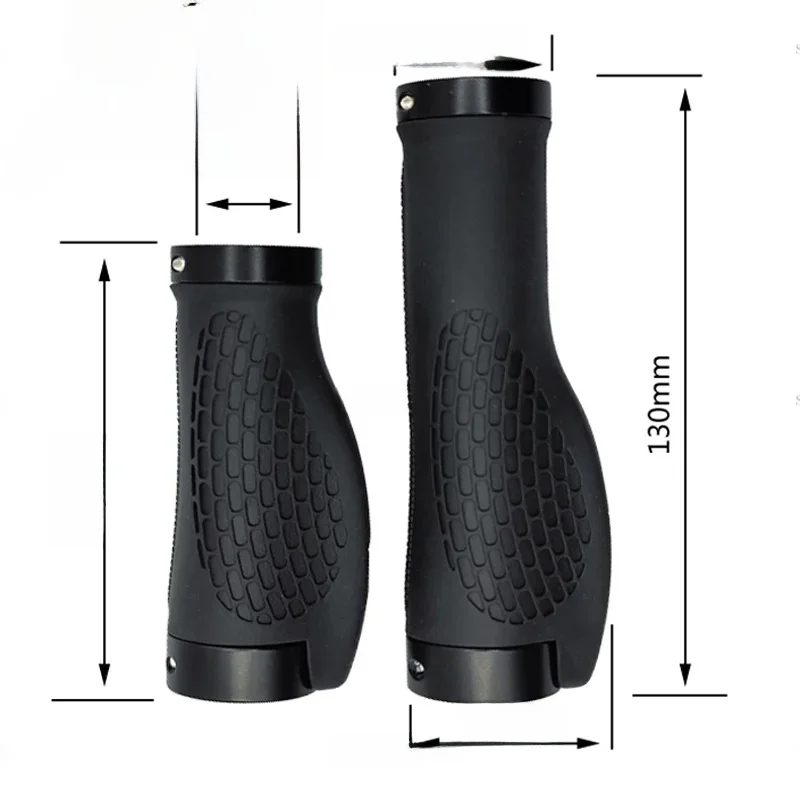 AliExpress SHIZIWANGRI PE Rubber MTB Bike Grips Handlebar Cover Rubber Soft Anti-Skid Bicycle Grip Alloy Lock Bar BMX Handle Cuffs Cycling Accessories