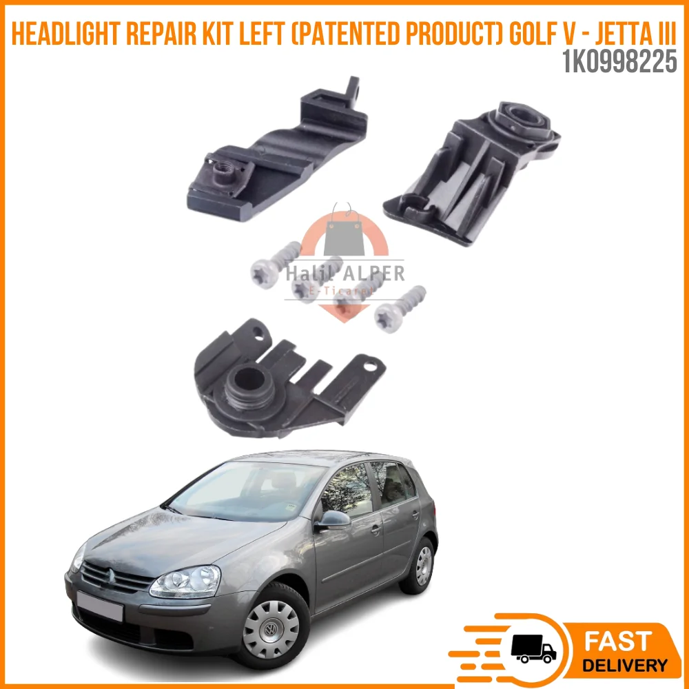 

FOR HEADLIGHT REPAIR KIT LEFT (PATENTED PRODUCT) GOLFV-JETTAIII 03-09 OEM 1K0998225 SUPER QUALITY HIGH SATISFACTION REASONABL