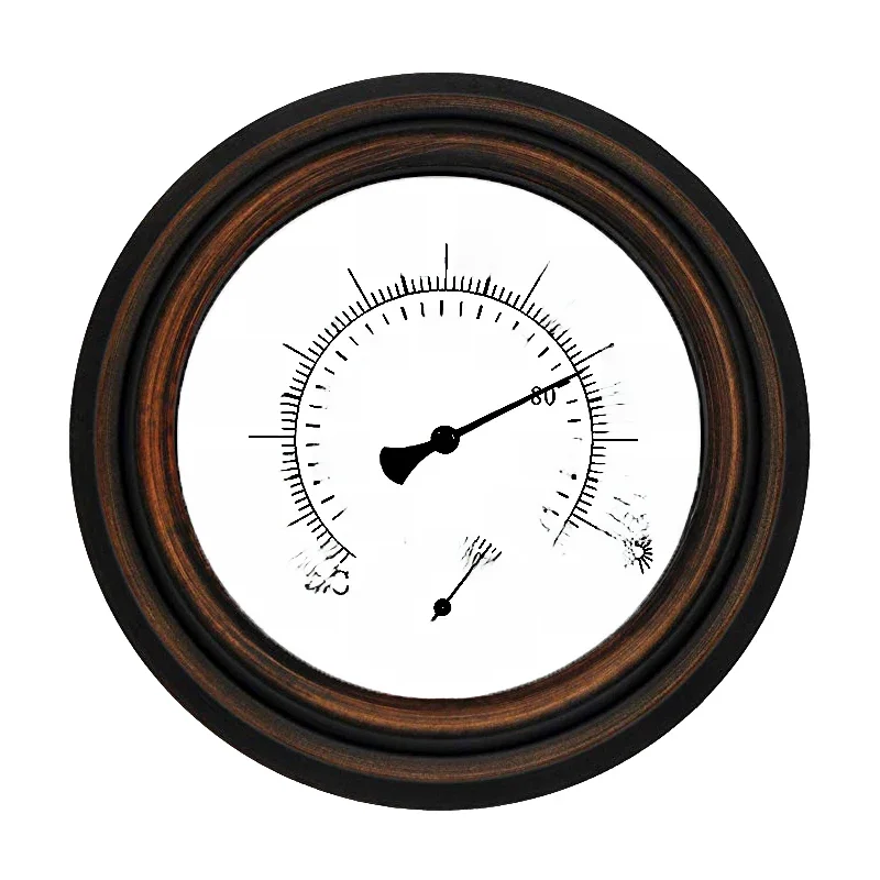 2 In 1 Indoor Outdoor Thermometer Hygrometer Wall-Mounted Temperature Humidity Meter Room Thermo-Hygrometer Weather Station