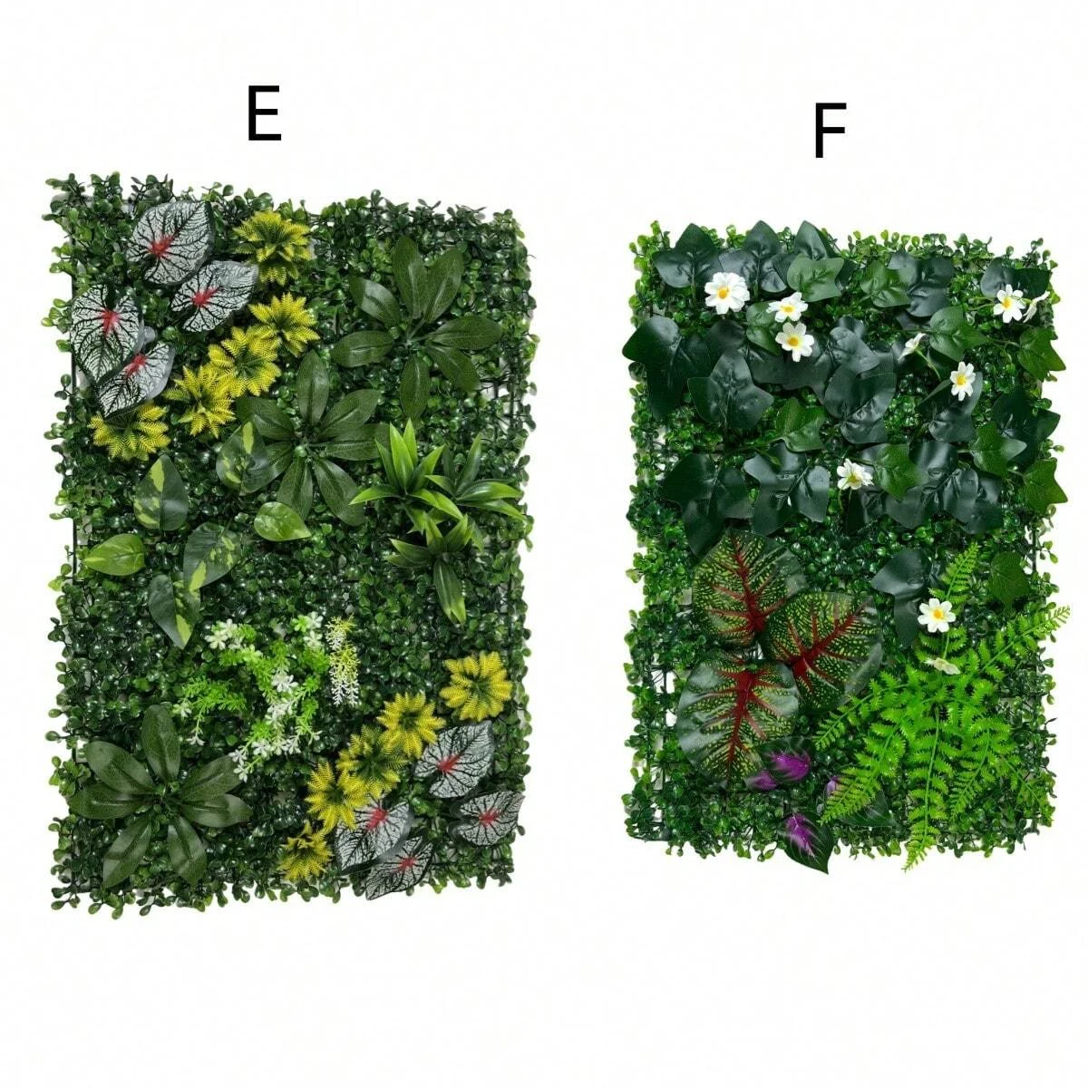 1pc Künstliche Pflanze Wand Panels Buchsbaum Hecke Wand Panels Privatsphäre Bildschirm Zaun Hintergrund für Outdoor Garten Hinterhof Dekor – Detail 9