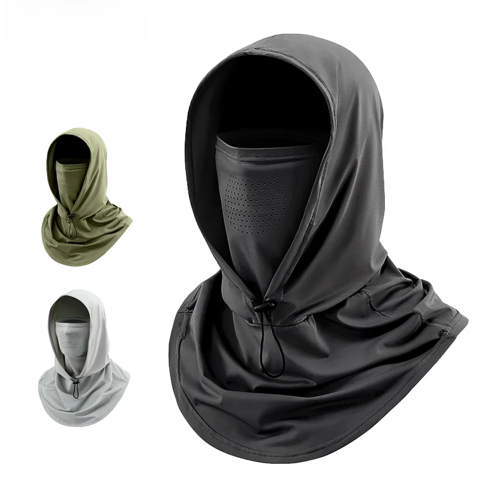 AliExpress NONE Full Face Mask Sun Protection Windproof Hat Motorcycle Riding Sports Cap Neck Protect Outdoor Sunscreen Breathable Fishing Mask