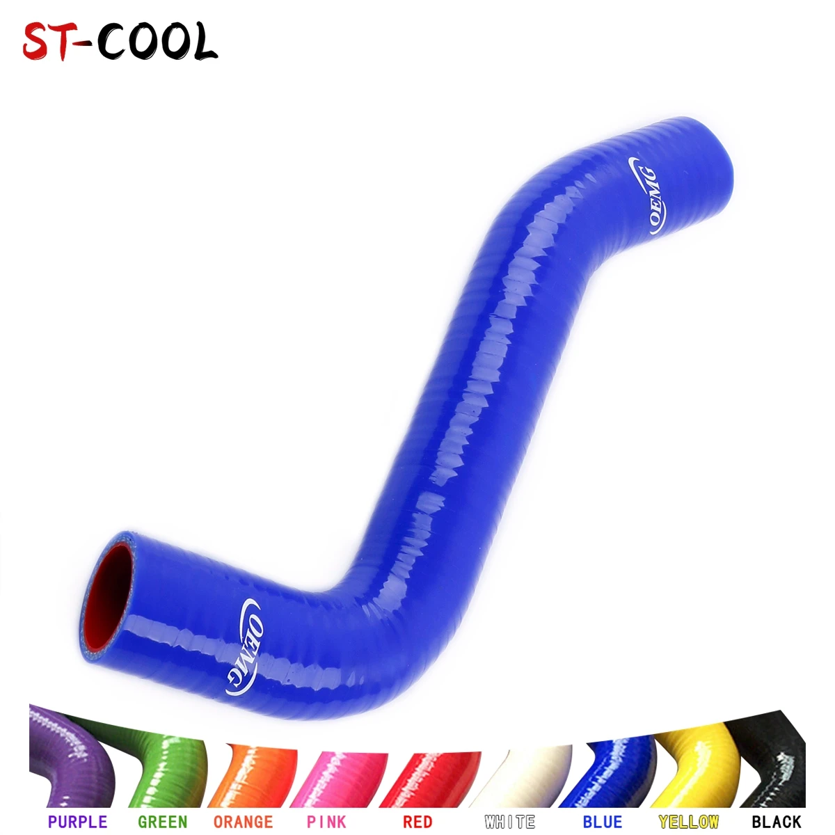 Dla Dodge Neon SRT4 SRT-4 2.4T 2003 2004 2005 Turbo High Temp Radiator Silicone Hoses Kit 2Pcs 10 Colors