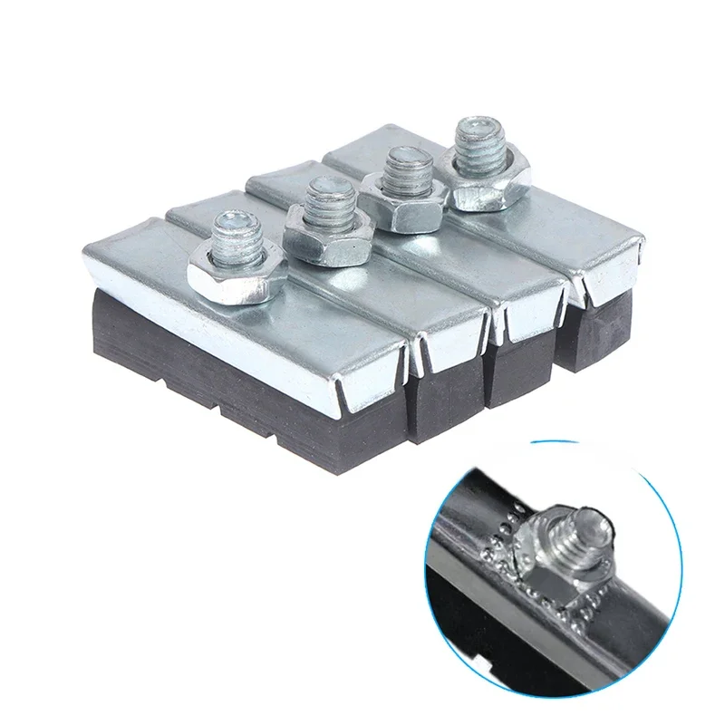 AliExpress 4Pcs Vintage Bike Brake Blocks For Classic Bike Cycle Bicycle Cycling Caliper V-Brake Pads Braking Shoes Holder Hot