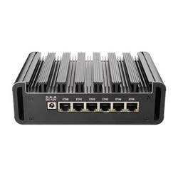 HUNSN Micro Firewall Appliance,RS51,Intel Core I3 1125G4,Mini PC,OPNsense,VPN,Router PC,AES-NI,6 x Intel 2.5GbE I226-V,COM,DP,HD