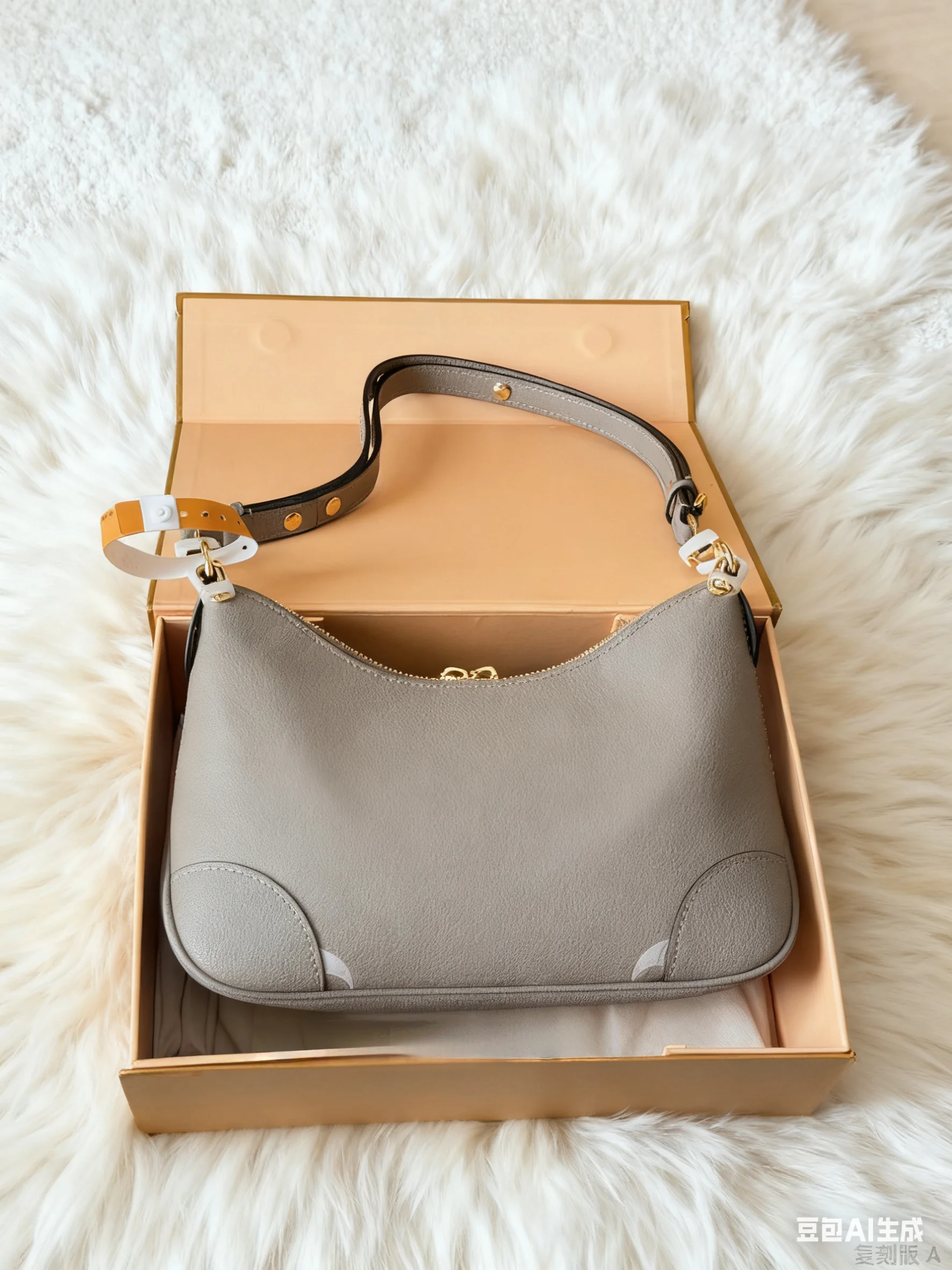 

2025 High Quality Women's Fashion Versatile Postman Bag Horn Bag SU188