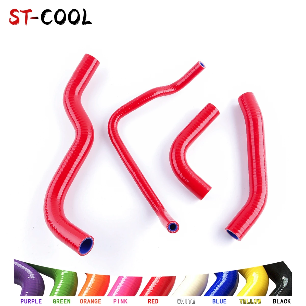 

FOR 03-06 HONDA CB600F HORNET 2003 2004 2005 2006 CB 600 F Silicone Radiator Coolant Hoses Kit