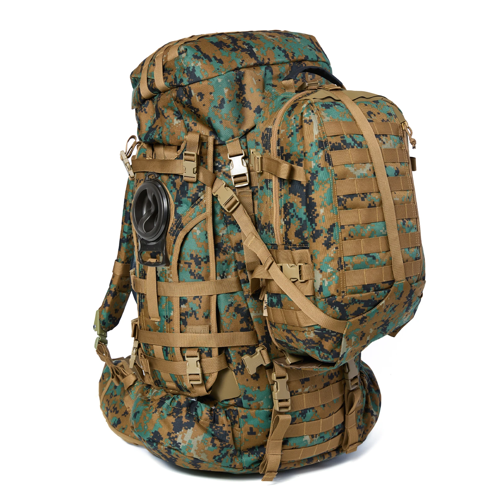 

USMC ILBE 1.0 Military Backpack Set – Full Modular System, Marpat woodland
