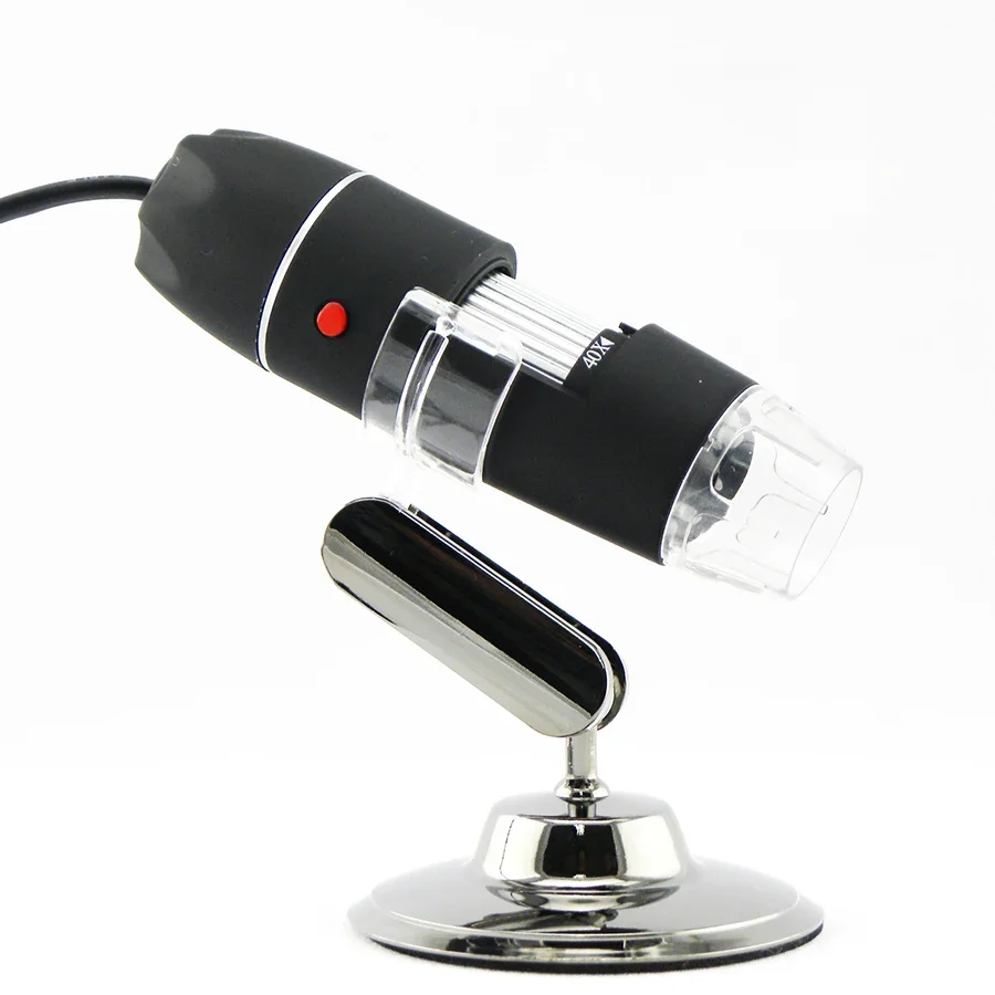 1000X HD cyfrowy mikroskop usb mikroskop elektroniczny kamera wideo mikroskop lupa + linijka kalibracji 8 LED lights — zdjęcie 2