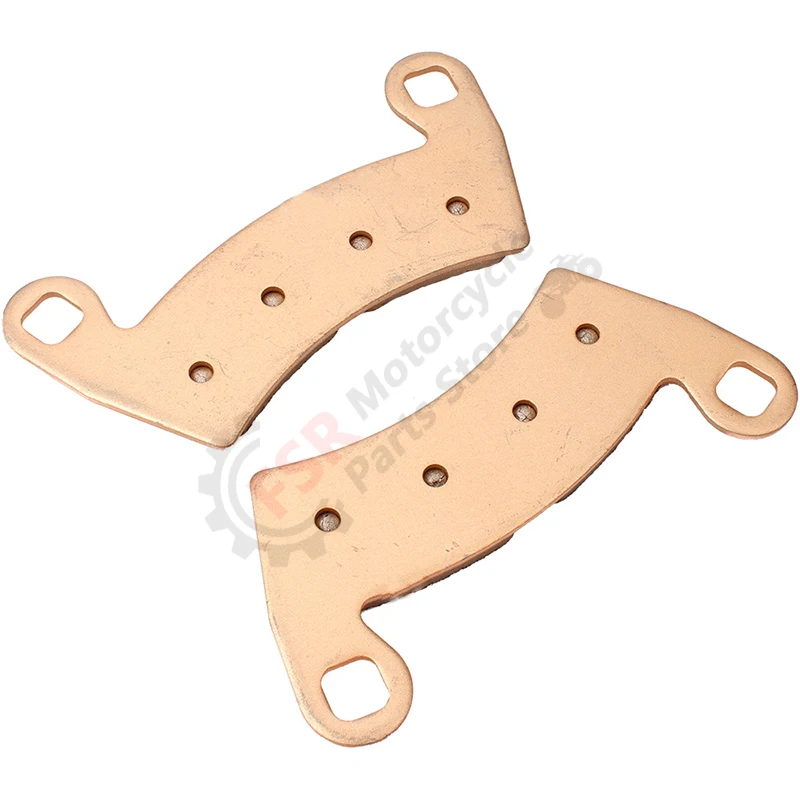 Sintered semi-metal Brake Pads,For Polaris Ranger 570 700 800 900 Crew Diesel XP RZR 4 1000,P/N:2203747 2205949 2203318