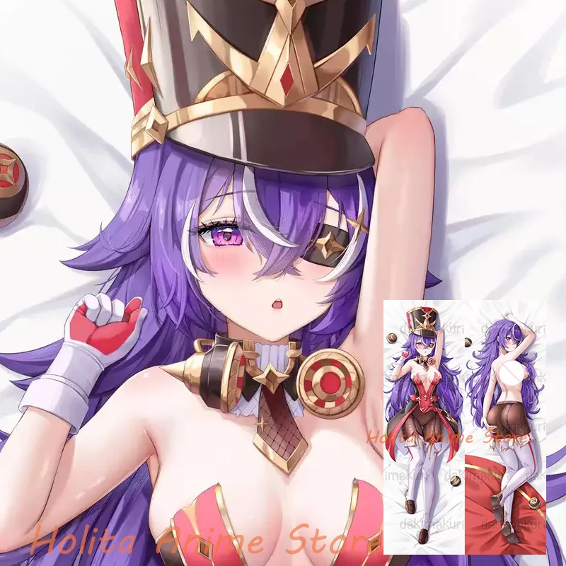 

Подушка Dakimakura chevuse Genshin Impact аниме с двусторонним принтом, наволочка в натуральную величину