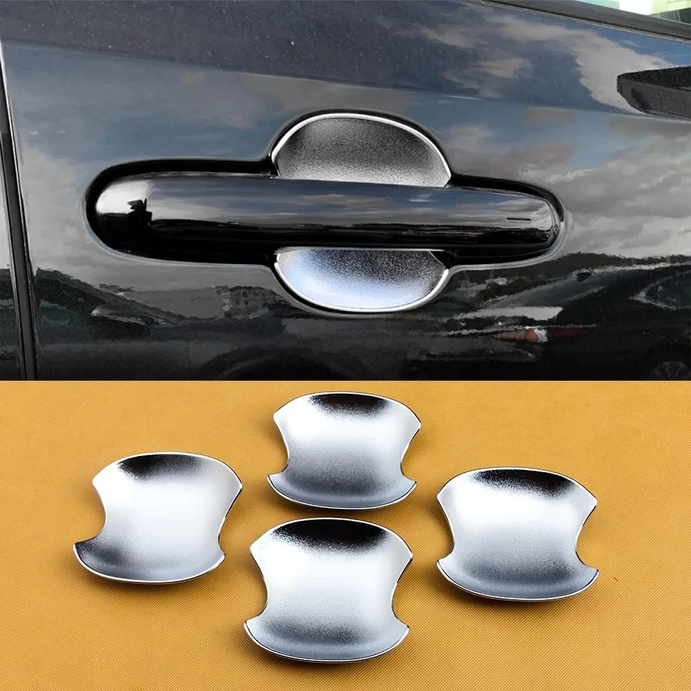 For Land Cruiser LC250 Prado Lexus GX550 J250 2024 2025 Glossy Chrome Car Door Handle Cup Bowl Cover Sticker Styling Accessories