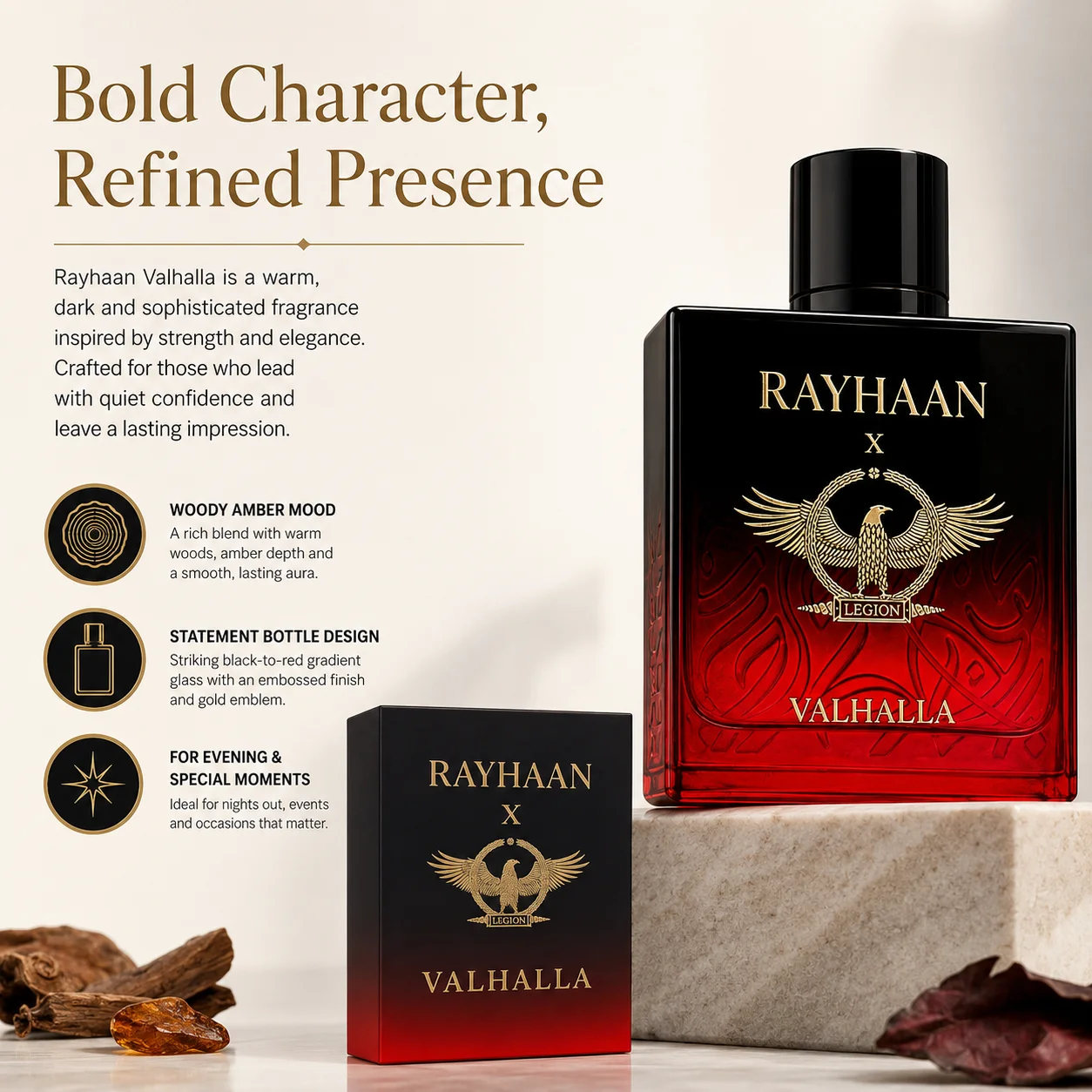 Rayhaan X Valhalla Erkekler İç - Home Fragrance Red Wine incelemesi ve fiyatı