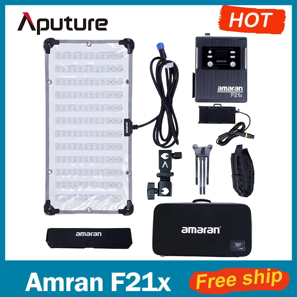 Aputure Amaran F21x Bi-Color 100W Foldable LED Light Mat 2500K- 7500K CRI 95+, TLCI 98+,Support DMX Sidus Link App Control