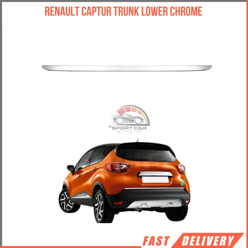 For Renault Captur Chrome decaptur for chrome boot lower lid automatic car forming accessory fast shipping