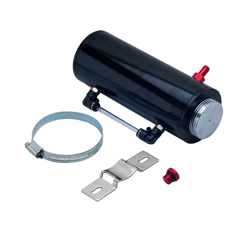 0,5 L Aluminium Zylinder Heizkörper Überlauf Reservoir Kühlmittel Tank Universal Können oct1108A