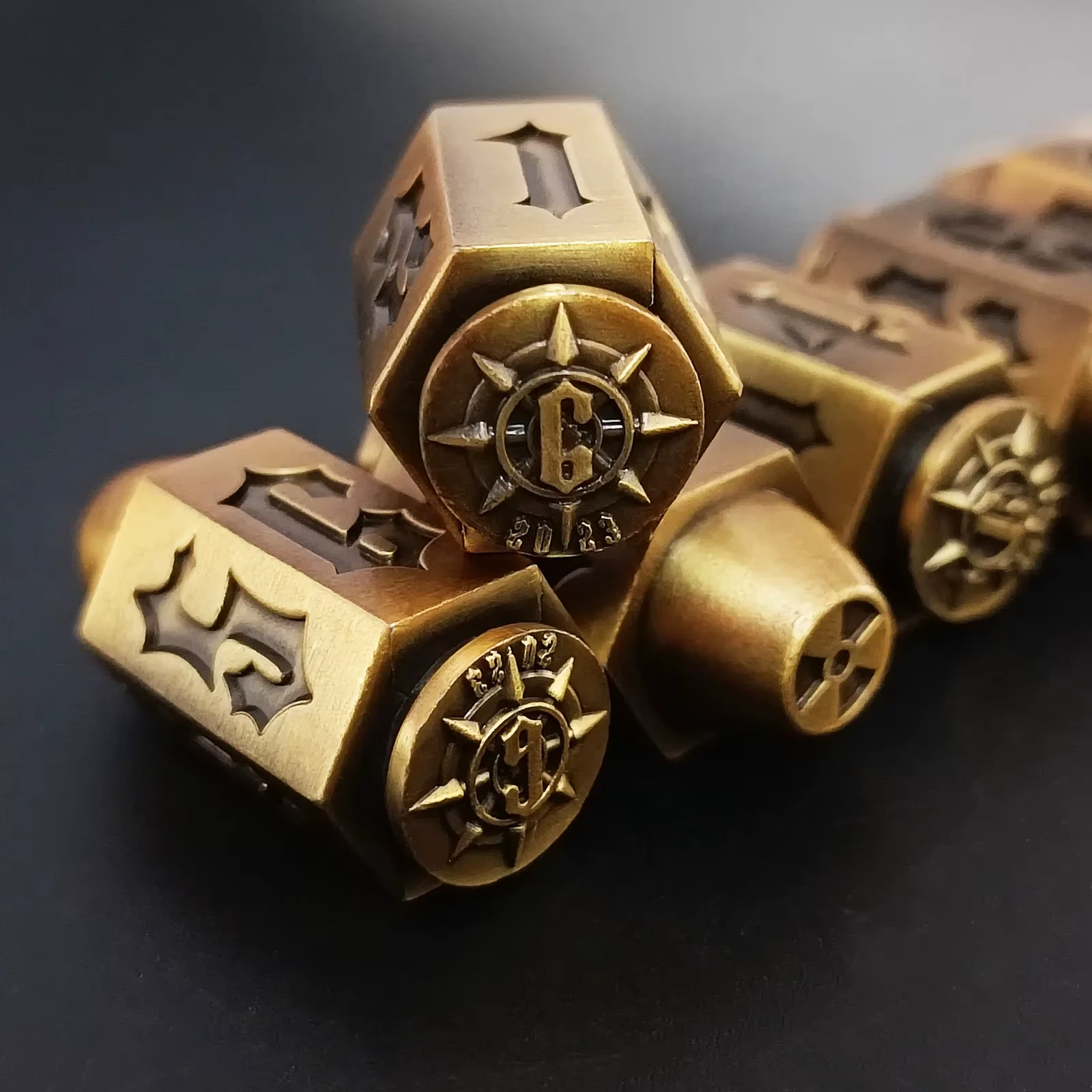 Metal Bullet Dices …