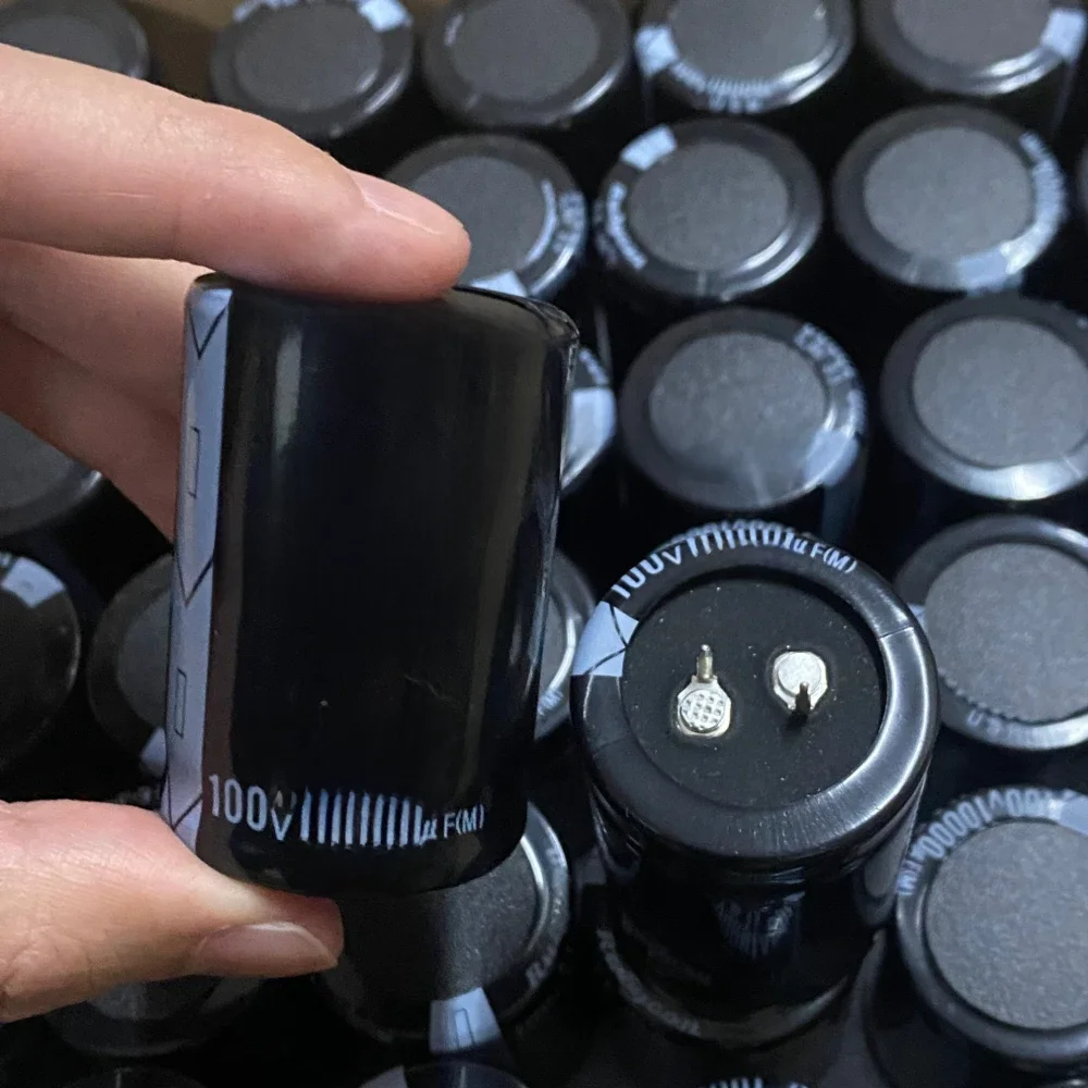 1-20 SZT. Kondensator elektrolityczny 100V 10000UF 10000UF100V 10000uf 100v 35*50mm Kondensatory filtrujące do wzmacniaczy audio — zdjęcie produktu 7