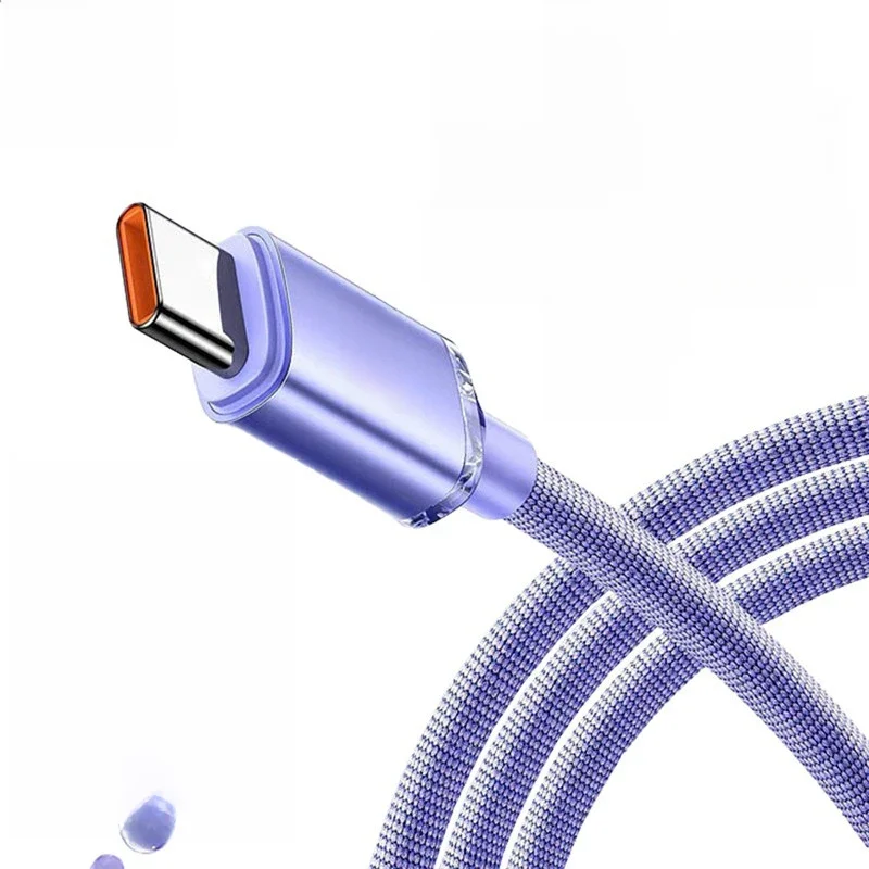 120W kabel do szybkiego ładowania USB C 0.25M/1M/1.5m/2M szybkie ładowanie 6A Super szybki Cahrger dla Samsung Xiaomi Huawei typ C Cable — zdjęcie 2