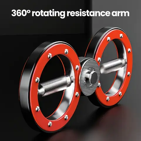 Motståndsjustering boxningshastighetsarmanordning, multifunktionellt svänghjul, handledskamp fitness boxningshastighetsträningsanordning 10 best sales armträning - №6