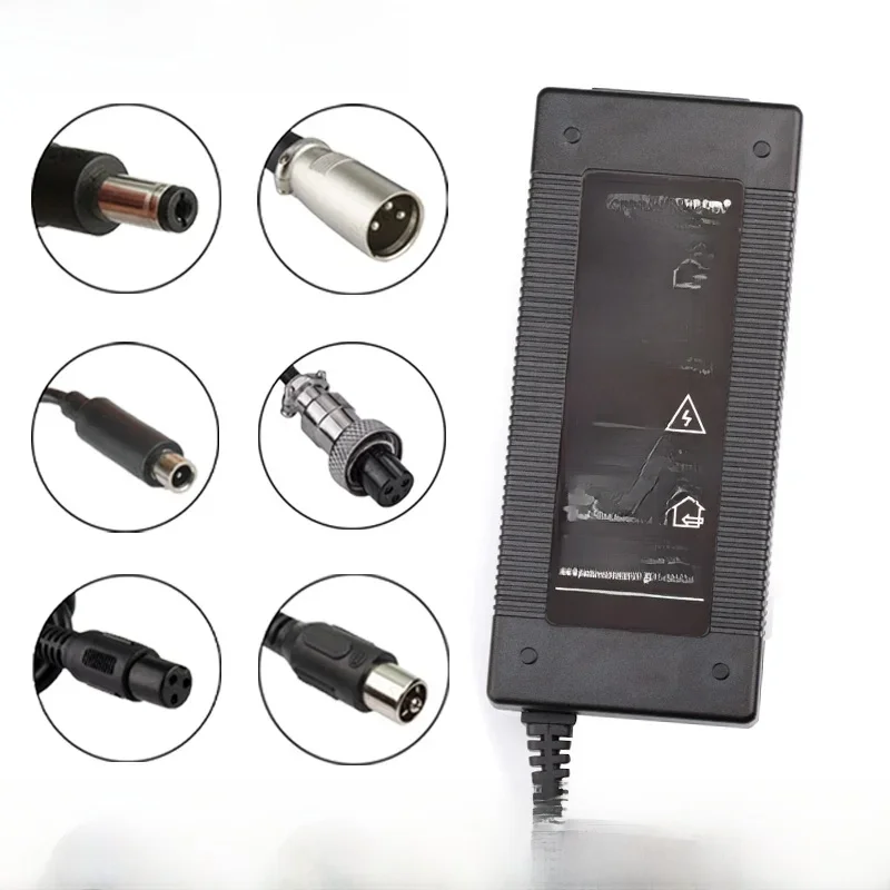 Ładowarka litowo-jonowa 58,8 V 2 A do ładowarki akumulatorów litowych 52 V 14 serii Opcjonalne złącze DC/XLR/GX16 — zdjęcie produktu 7