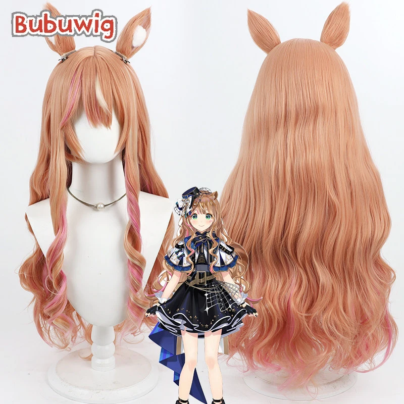 bubuwig-synthetic-hair-ayunda-risu-cosplay-wigs-virtual-youtuber-ayunda-risu-60cm-long-wavy-orange-mixed-pink-wig-heat-resistant