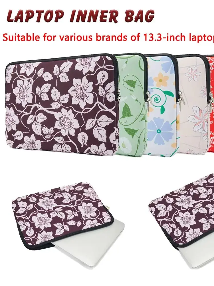 Sac intérieur pour ordinateur portable 13,3 pouces, adapté aux ordinateurs portables Apple Dell HP Lenovo Huawei Asus de 13 pouces de différentes marques