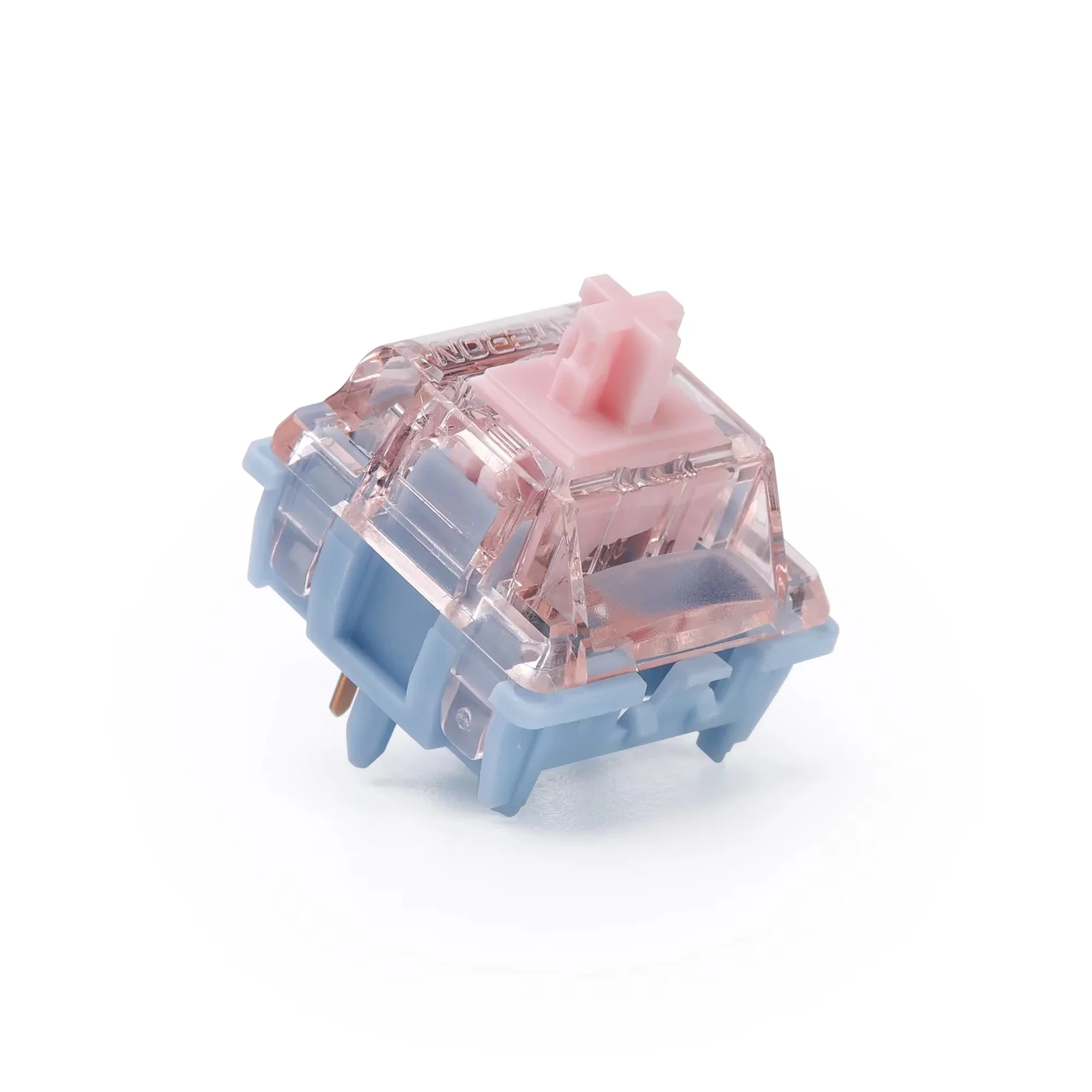 Przełączniki melodyczne Gateron Clicky dotykowy 60g przełącznik MX klawiatura mechaniczna fabrycznie smarowane PC PA66 POM długa sprężyna podwójna szyna kliknij — zdjęcie produktu 7