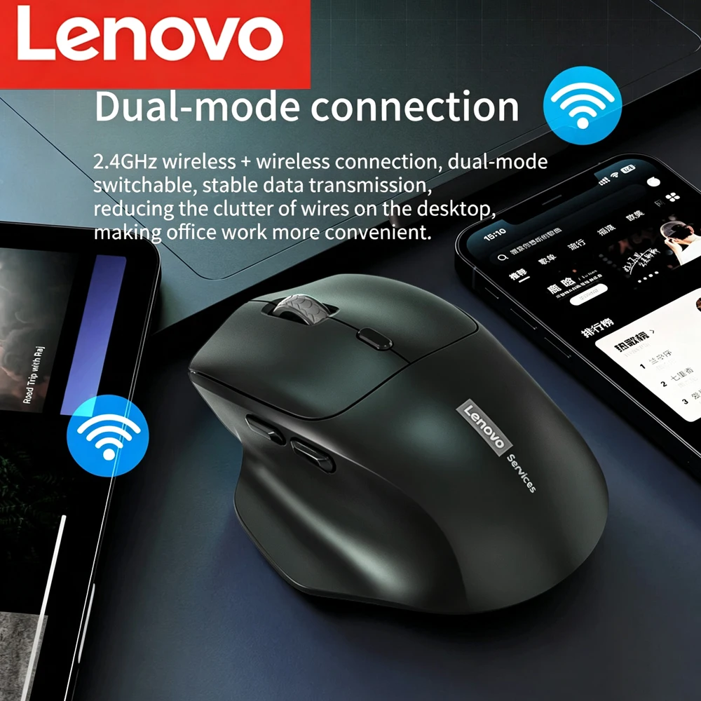 Bezprzewodowa mysz Lenovo Offi – Diy Mouse Electronics recenzja i cena