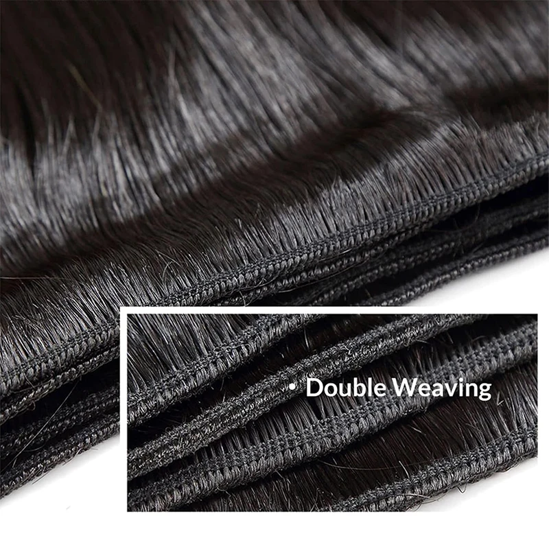 ブラジルの滑らかな自然なヘアエクステンション,バージンヘア,100% 未処理,バッチあたり100g