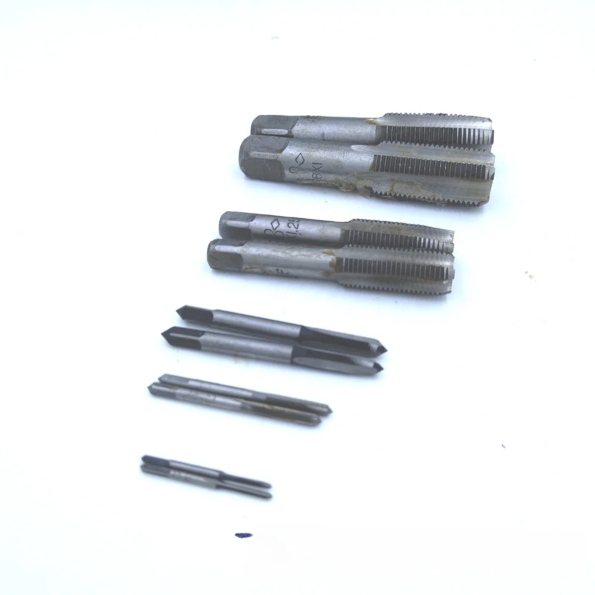 1Zestaw M14 x 1mm 1.25mm 1.5mm 2mm Gwintownik prawoskrętny metryczny stożkowy i podziałka do obróbki form * 1 1.25 1.5 2 — zdjęcie 2