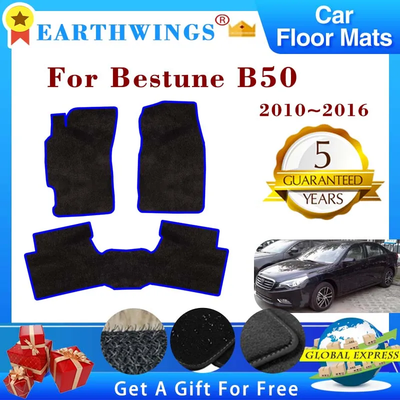 

For Bestune B50 2010~2016 2012 2013 2014 2015 Car Floor Mats Rugs Panel Footpads Carpets Cover Foot Pads Stickers Accessories