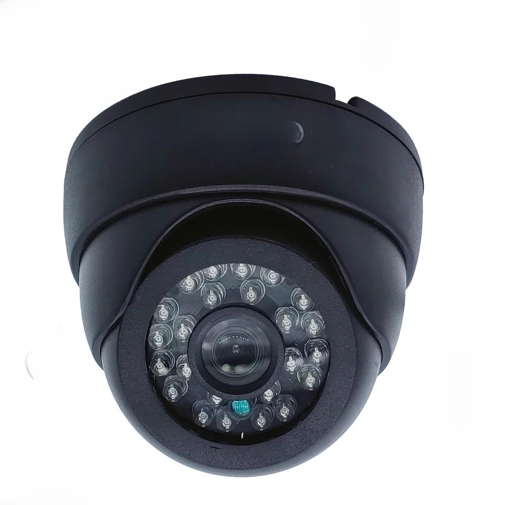 JIENUO Wifi Kamera IP Black Dome HD Noktowizor na podczerwień Cctv Monitoring wideo Onvif 1080P Audio Bezprzewodowa kamera domowa CamHi 2MP — 2