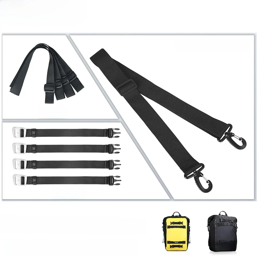 AliExpress Rhinowalk Motorcycle Bag Straps For MT21610/MT21620/MT21630 Special Adaptation Straps Hardware Hook Buckle Shoulder Strap