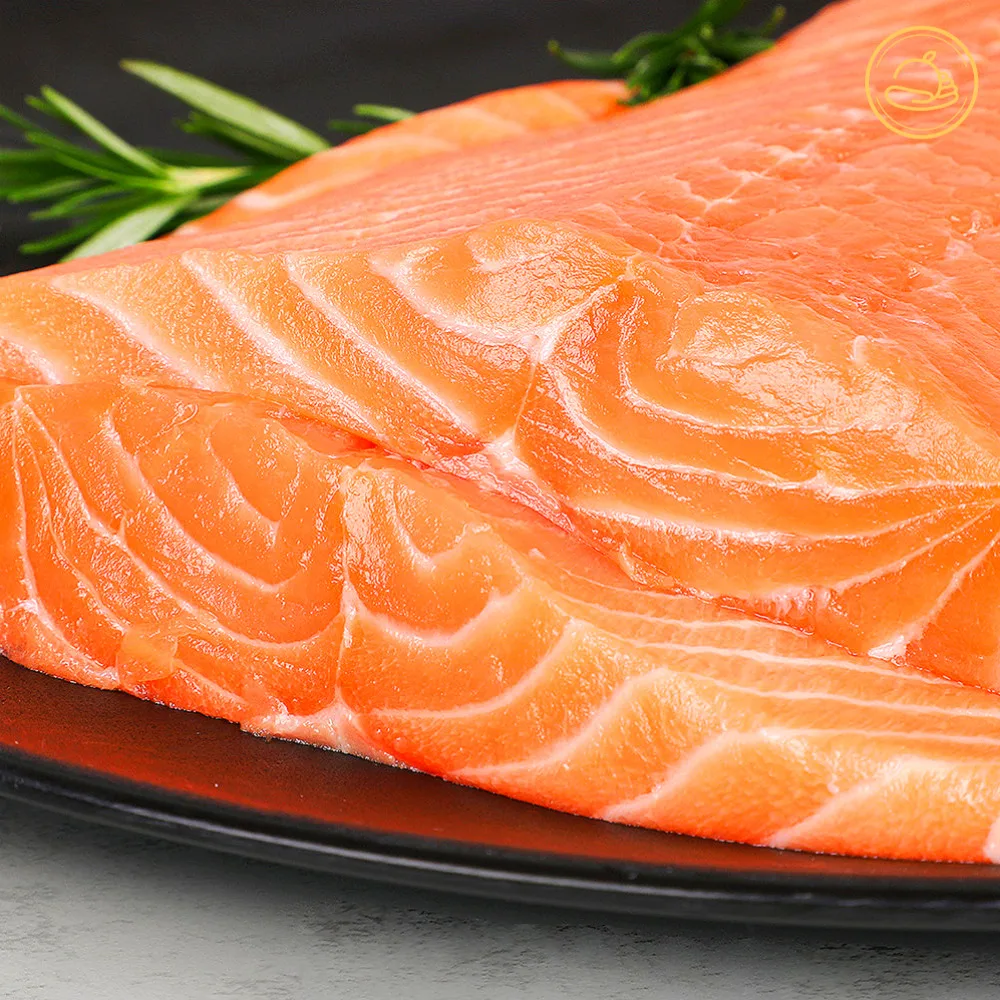 Superclass Superior Norwegian Chilled Filled Natural salmon fillet salmon sashage