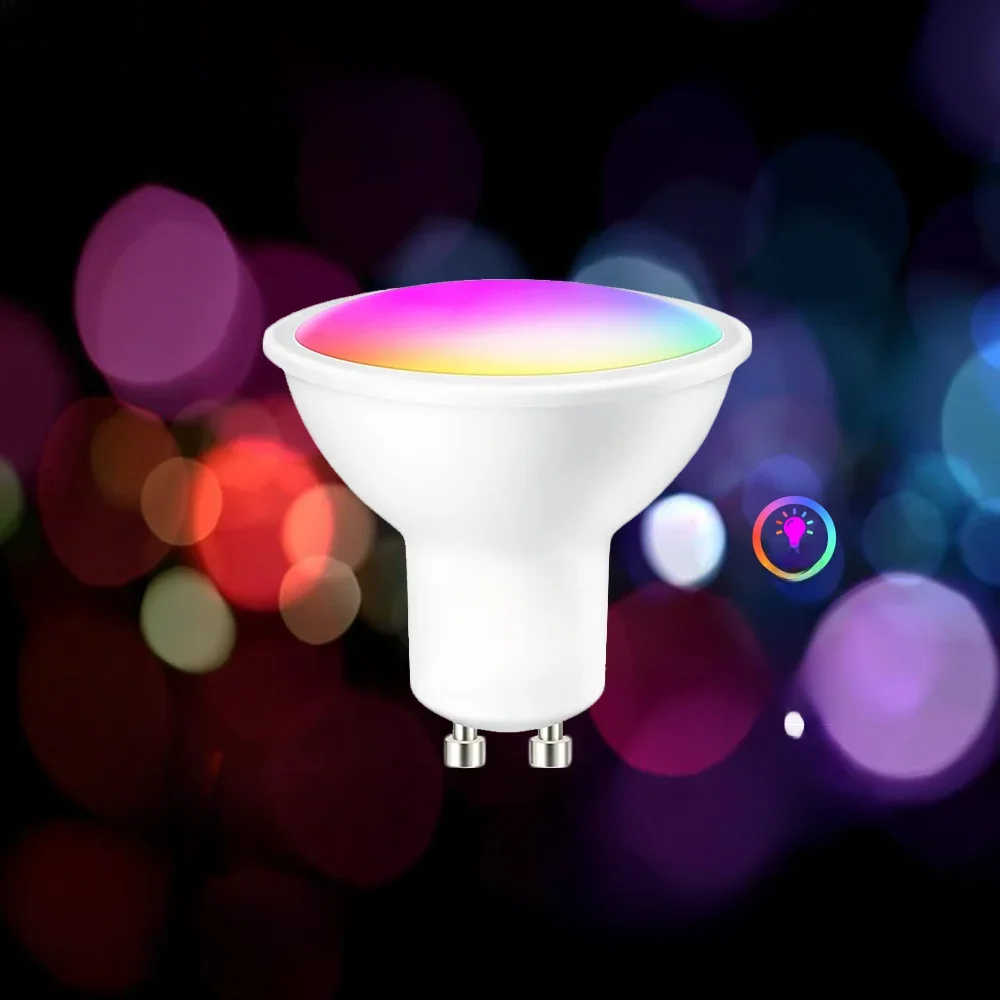 ZigBee GU10 WiFi Smart LED-lamp RGB W+C 5W dimbare lampen EWelink APP-bediening Spotlight-lamp Werkt met Alexa Google Alice - afbeelding 2