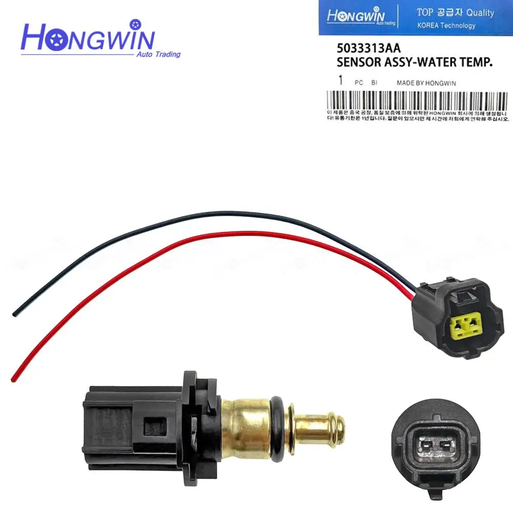 05033313AA 5033313AA Engine Coolant Temperature Sensor Connector For Chrysler Sebring Dodge Caliber Avenger Jeep Patriot Compass