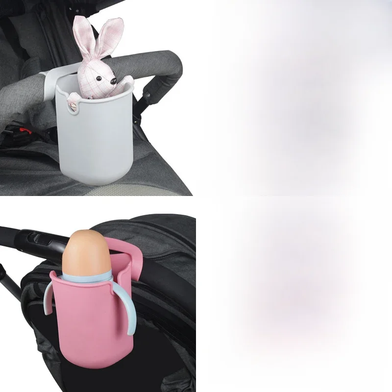 AliExpress NONE Silicone Cup Holder for Baby Stroller Wheelchair Pram Carriage Bicycle Bottle Holder Stroller Accessories Bottle Storage Bag