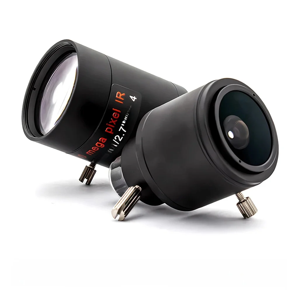 WGWK High Definition 2.8-12mm 5-50mm obiektyw aparatu mocowanie M12 ręczny zmiennoogniskowy zoom obiektyw CCTV do nadzoru kamera IP — zdjęcie 2