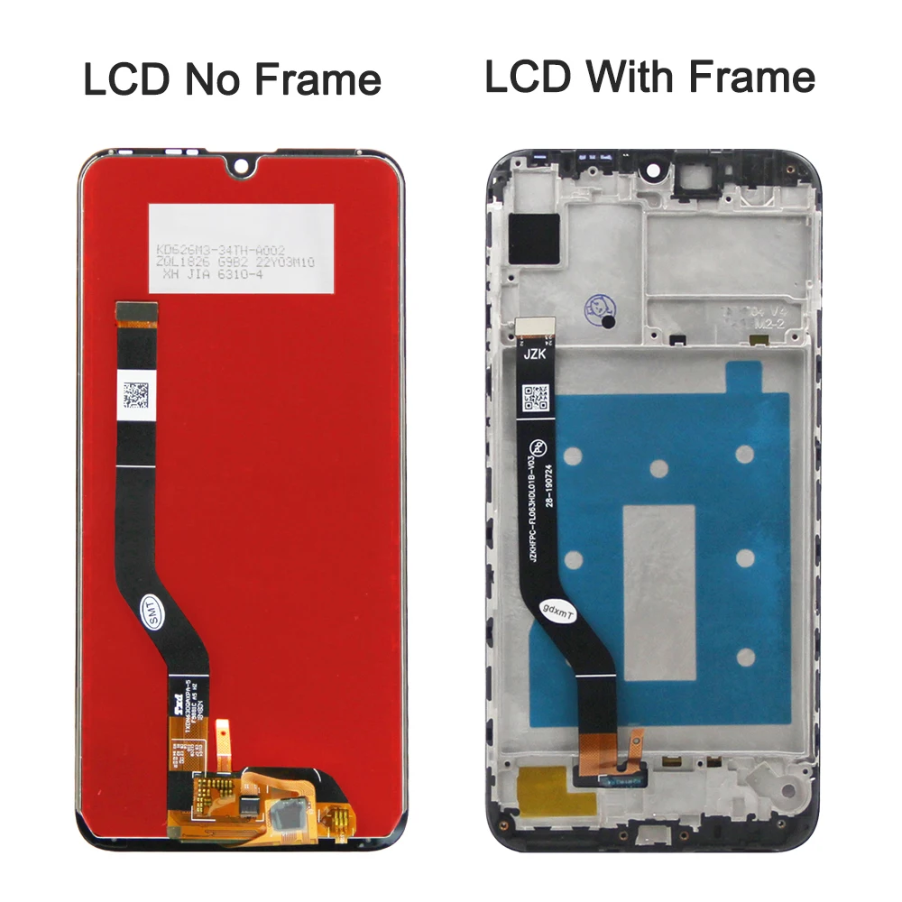 6.4\'\' For Huawei Y7 2019 LCD Display Touch Screen With Frame For Y7 Prime 2019 DUB-LX3 DUB-L23 DUB-LX1 lcd