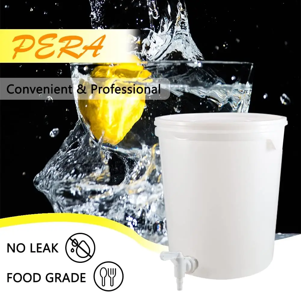 Bottling Bucket Spigot Fermenter Tap Fermenter Bucket Plastic Spigot Homebrew Tap Beer Wine Making Bar Tool 1 PCS MUGLIO 6