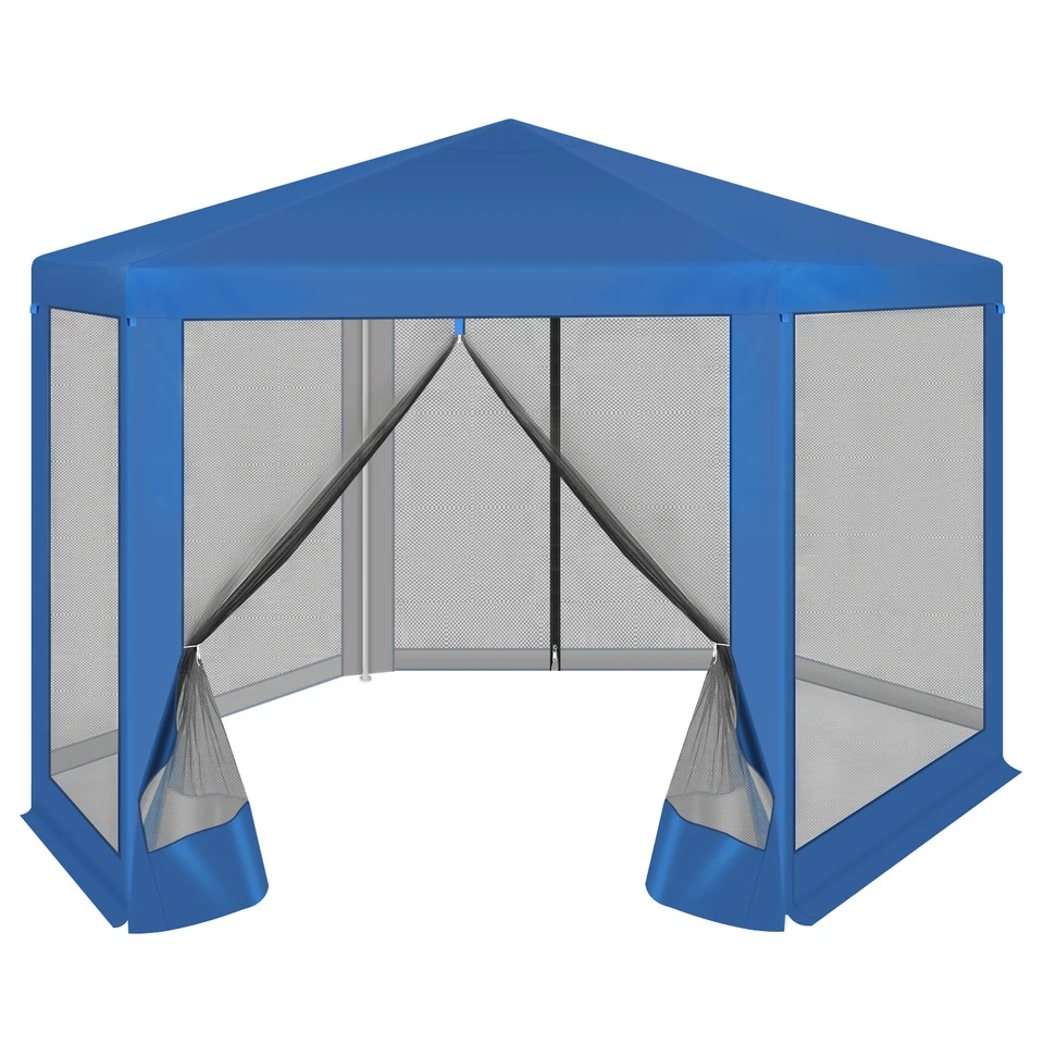 WOLTU Tonnelle Pliante 2x2m Jardin – 4 Parois Latérales, Hauteur Réglable, Imperméable UV50+, Vert