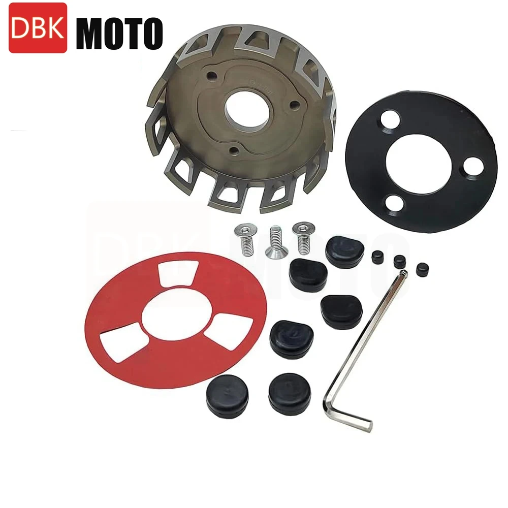 Dla Yamaha Blaster 200 YFS200 1988-2006 ATV CNC Heavy Duty Billet Clutch Basket z dolną płytką