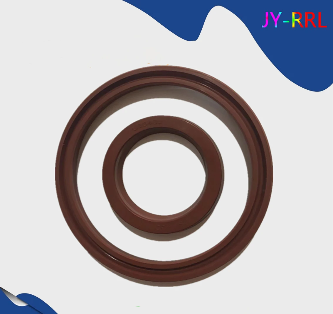 ID 11.2-18mm FKM Hydraulic Cylinder Oil Sealing Ring Fluorine Rubber UN/UHS/U/Y Type Shaft Hole General Sealing Ring Gasket