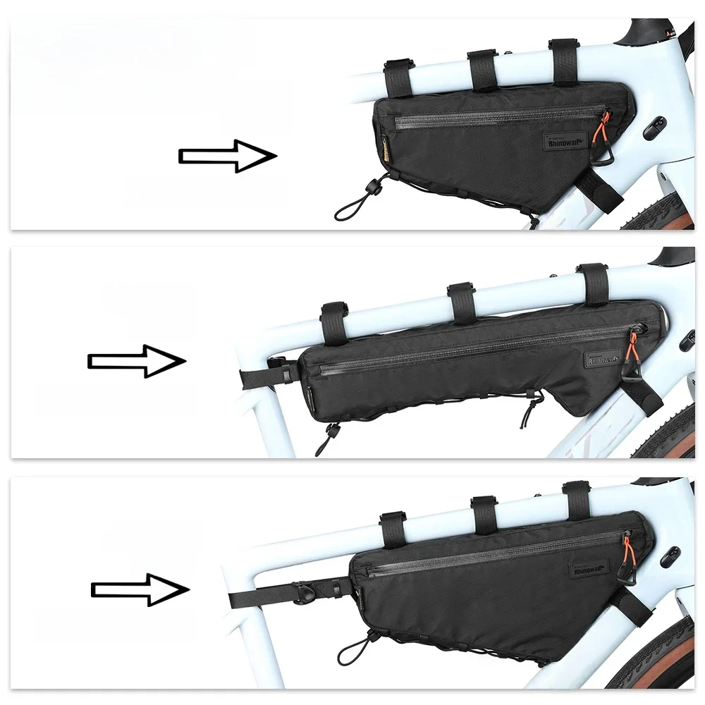 AliExpress Rhinowalk Bike Triangle Tube Bag Water-Resistant 1.7L/2.4L/2.9L Cycling Frame Bag For MTB&Road Bike Crossbeam Storage Pack