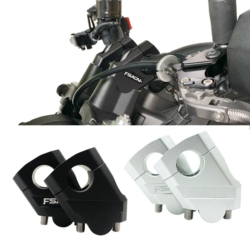 AliExpress FSADV NEW 22mm 28mm Motorcycle Handlebar Riser Motocross Heightening Clamp Mount Pit Bike For Benelli For BMW For Yamaha For Honda