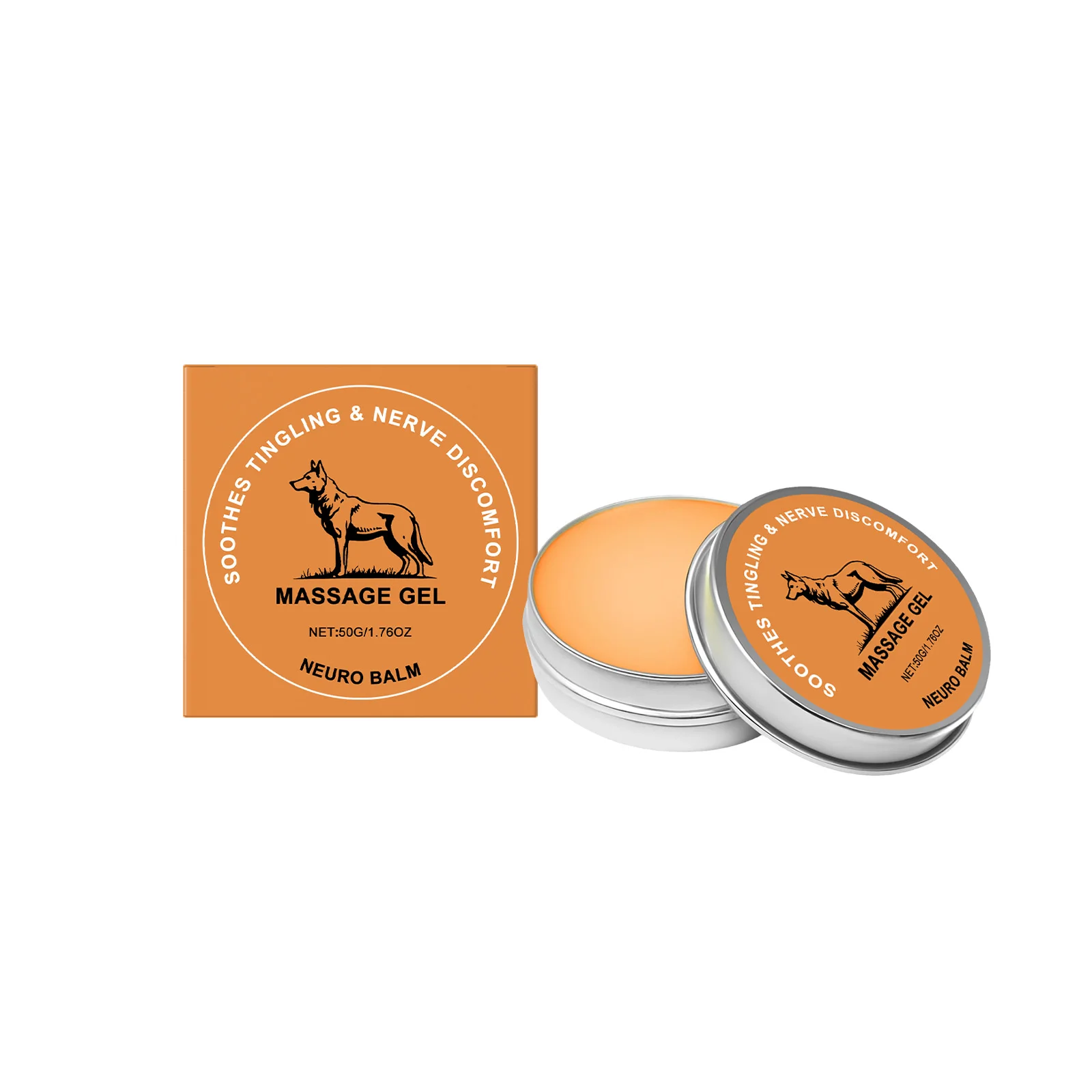 Neuro Vive Balm for Neuropathy Treatment Moisturizing Skin Soothing Muscle Massage Natural Herbal Ginger Oil Joint Care Cream