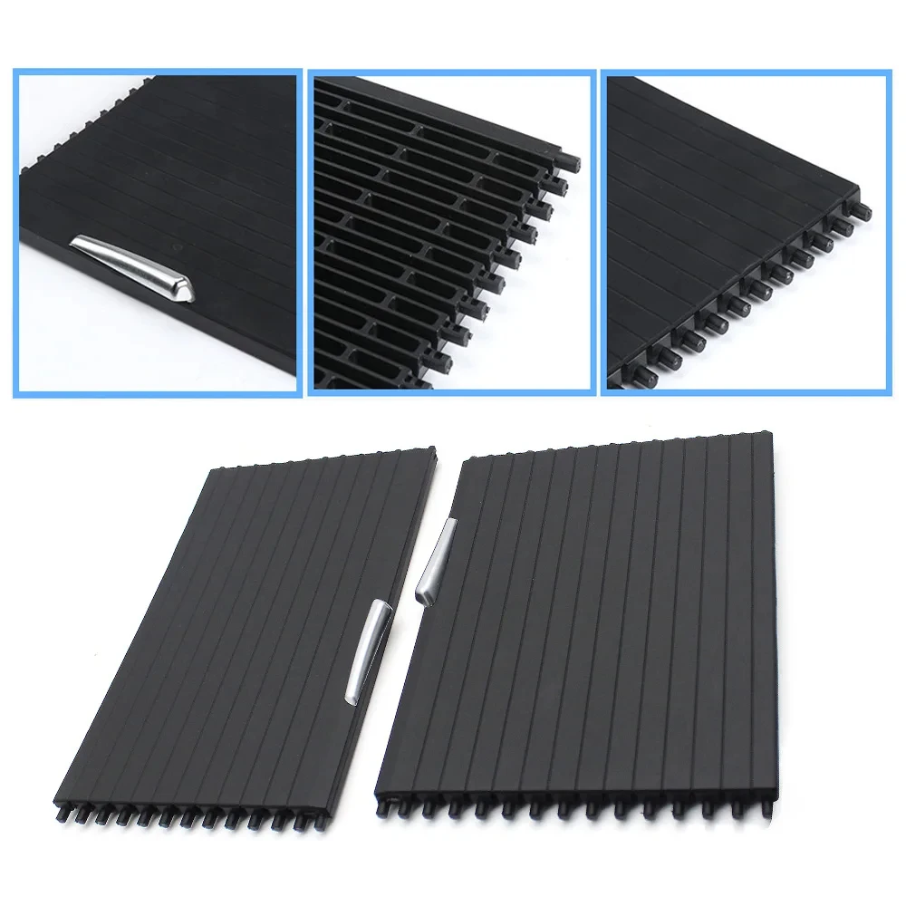 Couverture de porte-gobelet à eau pour BMW, rideau de store enrouleur à fermeture éclair, avant, arrière, intérieur, clics centraux, E70, E71, E72, X5, X6, 2007-2014