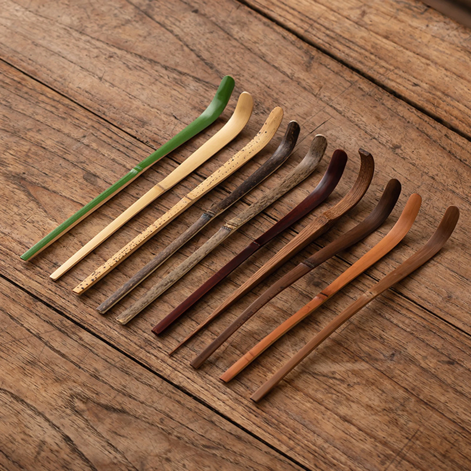 Cuchara Matcha, cuchara de té china, artesanía tradicional, ceremonia Matcha hecha a mano, ceremonia de té Chashaku japonesa para decoración de mesa