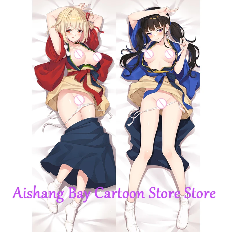 

Dakimakura Anime Pillow Cover Lizzie Double Sided Print Life-size Body Decoration