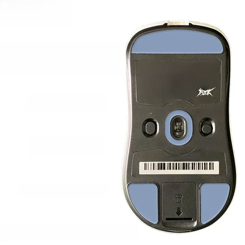 Unusual Way Sports Mouse Skates Feet LieKong ATK F1 PRO MAX Glides Curve Edge Magic Ice Silver Fox Version